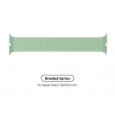 Ремінець ArmorStandart Braided Solo Loop для Apple Watch 38/40/41mm Mint Size 4 (132 mm) (ARM64901)