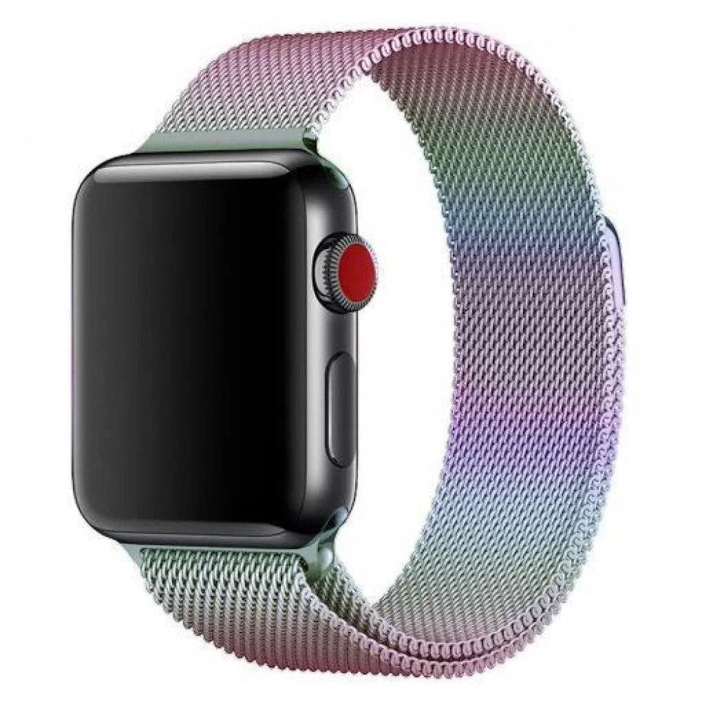 Металлический ремешок STR Milanese Loop Band for Apple Watch 38/40/41 mm - Colorful