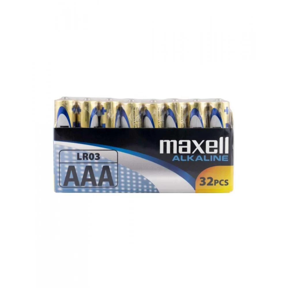 Батарейка MAXELL LR03 32 PACK SHRINK 32шт (M-790260.04.CN) (4902580731298)