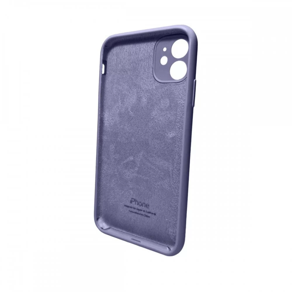 Чохол для смартфона Silicone Full Case AA Camera Protect for Apple iPhone 11 Pro Max кругл 28,Lavender Grey (FullAAKPi11PM-28)