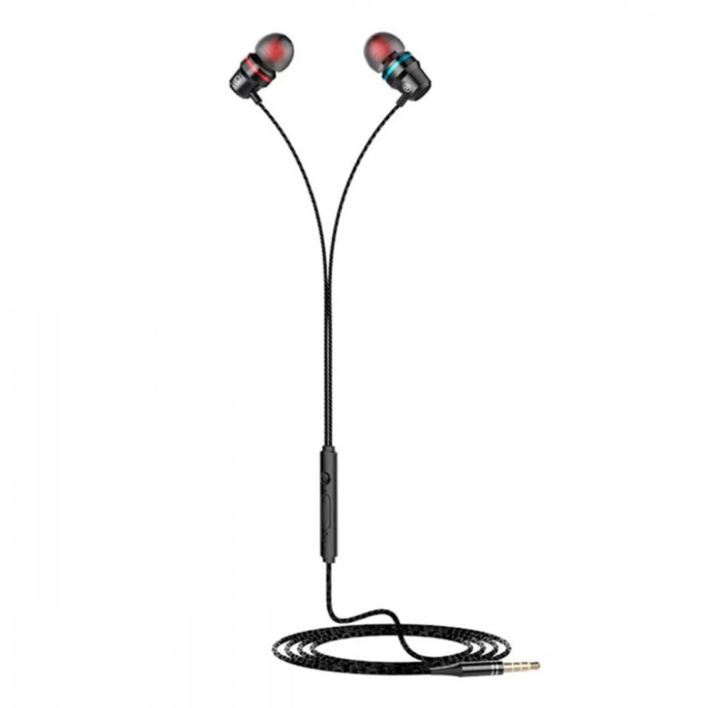 Навушники CHAROME A5 Dolphin sound universal earphone with mic Black (6974324910168)