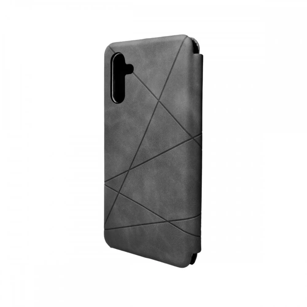Чохол-книжка для смартфона Dekker Geometry for Samsung Galaxy A33 5G Grey (GeoSa335GGrey)