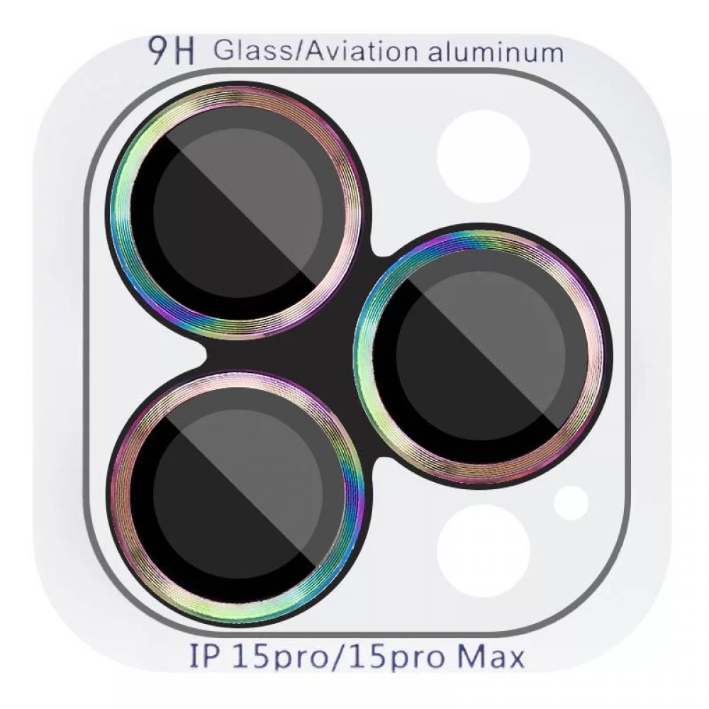 Захисне скло Metal Classic на камеру (в упак.) для Apple iPhone 15 Pro (6.1