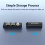 Футляр для зберігання Vention 3-slot Magnetic Connector Storage Case Black (KBUB0) (KBUB0)