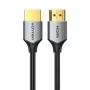 Кабель Vention Ultra Thin HDMI Male to Male HD v2.0 Cable 3M Gray Aluminum Alloy Type (ALEHI) (ALEHI)