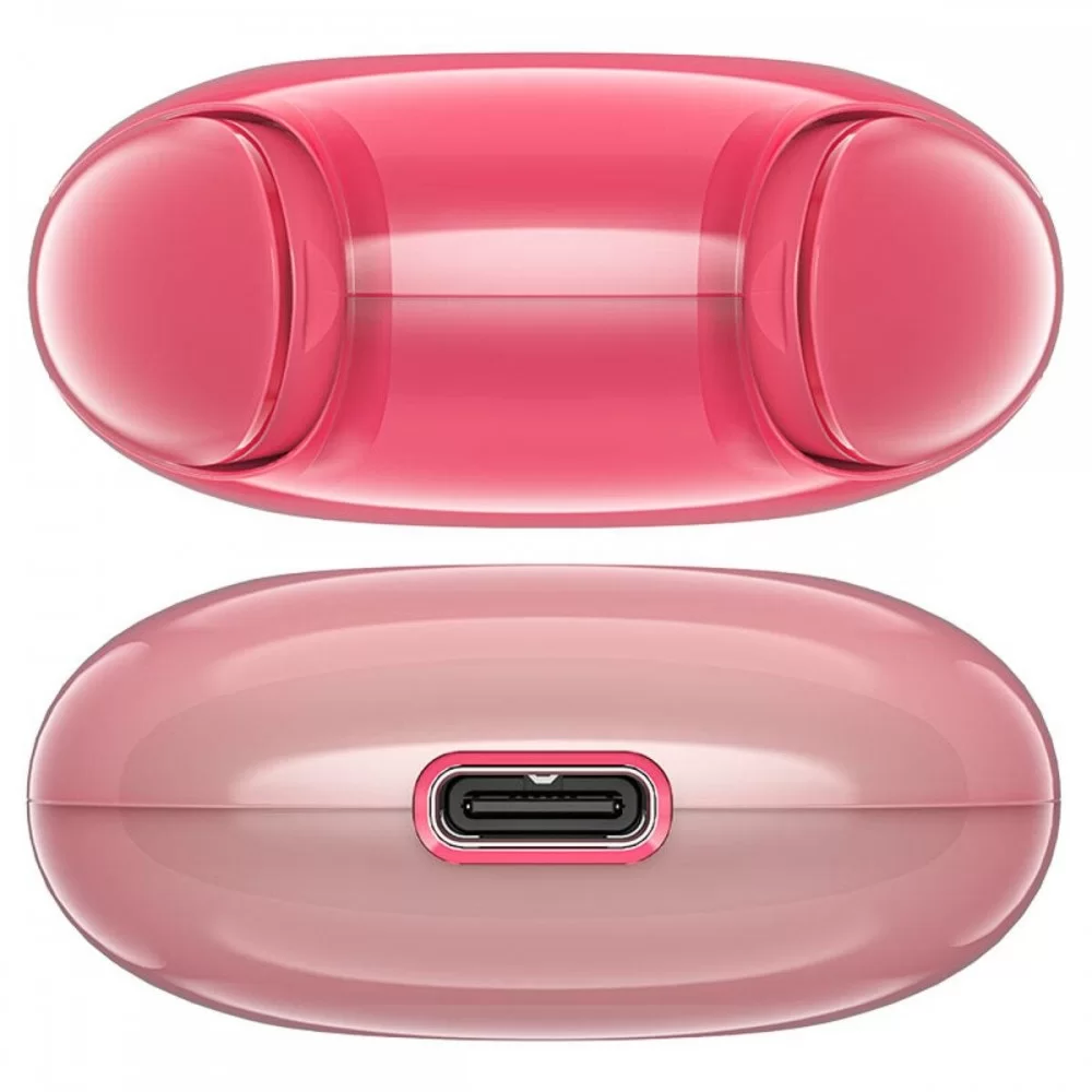 Навушники ACEFAST T9 Crystal (Air) color bluetooth earbuds Pomelo Red (6974316282532)