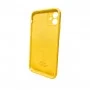 Чохол для смартфона Silicone Full Case AA Camera Protect for Apple iPhone 11 Pro Max кругл 56,Sunny Yellow (FullAAKPi11PM-56)