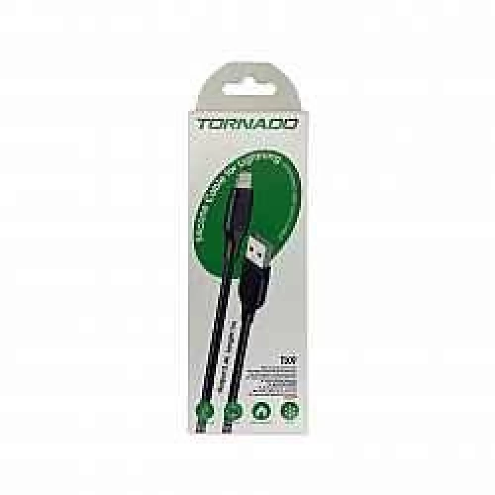 USB Cable TORNADO TX9 Silicone Lightning 2.4A/1m