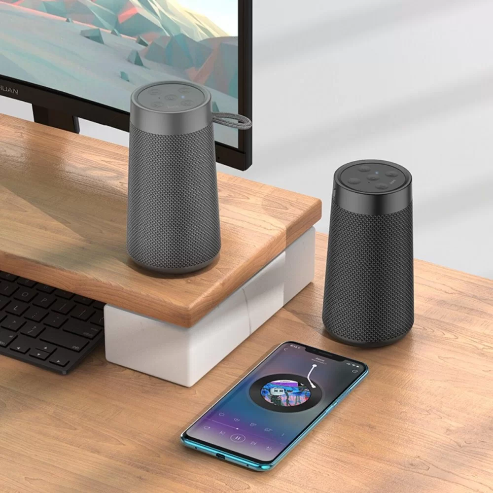 Портативна колонка HOCO HC13 Sports BT speaker Gray (6931474769541)