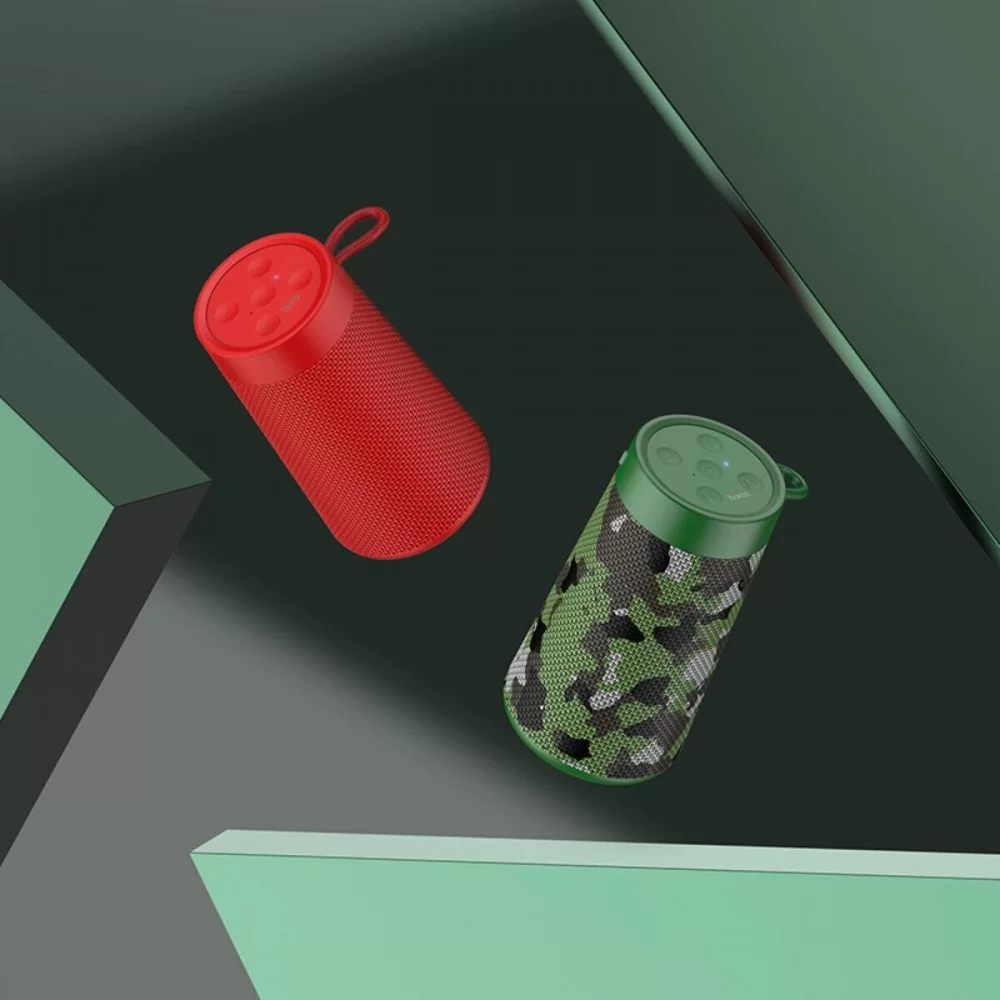 Портативна колонка HOCO HC13 Sports BT speaker Camouflage Green (6931474769558)