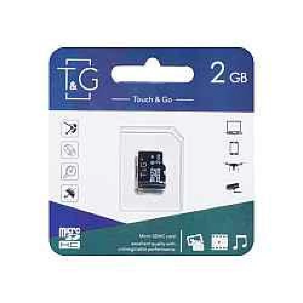 Карта пам'яті T&G MicroSDHC 2gb 10 Class