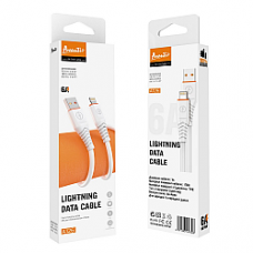 USB Cable Avantis A126 Fast Charging 6A Lightning