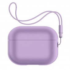 Чохол ArmorStandart Silicone Case with straps для Apple Airpods Pro 2 Pink Purple (ARM68613)