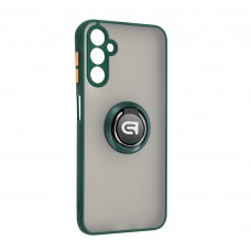 Панель ArmorStandart Frosted Matte Ring для Samsung A14 4G / A14 5G Dark Green (ARM68351)