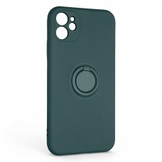 Панель ArmorStandart Icon Ring для Apple iPhone 11 Dark Green (ARM68647)