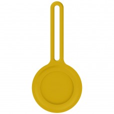Чохол-брелок ArmorStandart для AirTag Silicone Long Loop Yellow (ARM58996)