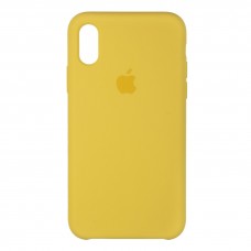 Панель Original Silicone Case для Apple iPhone XS Max Canary Yellow (ARM55291)