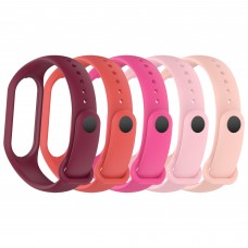 Комплект ремінців ArmorStandart для Xiaomi Mi Band 7/6/5 New Style Pink Punch (ARM75066)