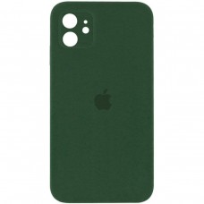 Чохол для смартфона Silicone Full Case AA Camera Protect for Apple iPhone 12 40,Atrovirens (FullAAi12-40)