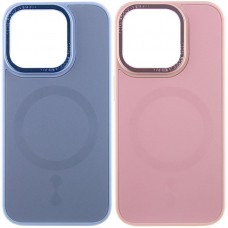 Чохол TPU+Glass Sapphire Midnight Open Camera with MagSafe для Apple iPhone 15 Pro Max (6.7
