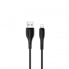 Кабель Usams US-SJ371 U38 Lightning Charging and Data Cable 1m Black (SJ371USB01)