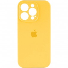 Чохол для смартфона Silicone Full Case AA Camera Protect for Apple iPhone 14 Pro Max 56,Sunny Yellow (FullAAi14PM-56)