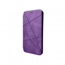 Чохол-книжка для смартфона Dekker Geometry for TECNO Pop 7 (BF6) Lilac (GeoTecPop7Lilac)