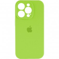 Чохол для смартфона Silicone Full Case AA Camera Protect for Apple iPhone 14 Pro Max 24,Shiny Green (FullAAi14PM-24)
