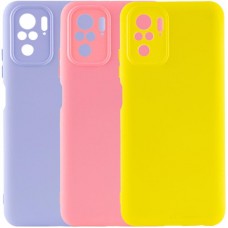 Чохол Silicone Cover Full Camera without Logo (A) для Xiaomi Redmi Note 10 / Note 10s