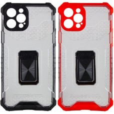 Ударостійкий чохол Transformer CrystalRing для Apple iPhone 12 Pro (6.1