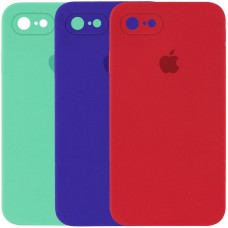 Уцінка Чохол Silicone Case Square Full Camera Protective (AA) для Apple iPhone 7 / 8 / SE (2020)