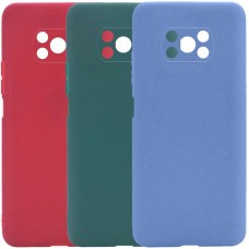 Силіконовий чохол Candy Full Camera для Xiaomi Poco X3 NFC / Poco X3 Pro