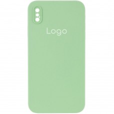 Чохол Silicone Case Square Full Camera для iPhone X/Xs