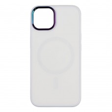 Чохол AG-Glass Chrome Camera with Magsafe для Iphone 13 Pro Max