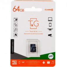 Карта Пам'яті  T&amp;G MicroSDXC 64gb UHS-3 10 Class