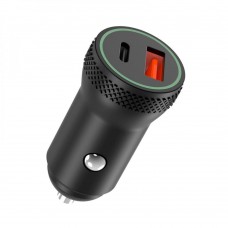 Автомобільний Зарядний Пристрій CC33 PD QC3.0 18W