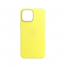 Чохол для смартфона Leather AAA Full Magsafe IC for iPhone 15 Pro Canary Yellow (Leat15PCanaryYellow)