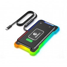 Бездротовий Зарядний Пристрій Car/15W RGB/Type-C Cable 30 cm