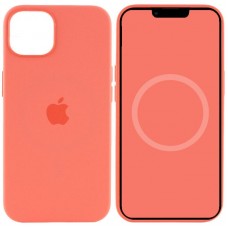 Чохол Silicone case (AAA) full with Magsafe and Animation для Apple iPhone 15 (6.1