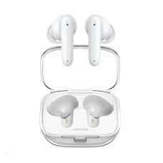 Навушники Usams US-BE16 Transparent TWS Earbuds -- BE Series BT5.3 White (BHUBE02)