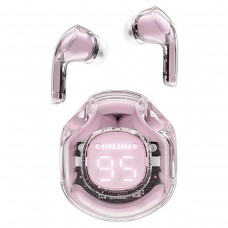 Навушники ACEFAST T8 Crystal color (2) bluetooth earbuds Lotus Pink (AFT8LP)