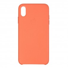 Чохол Original Leather Case для Apple iPhone XS Max Orange (ARM53586)