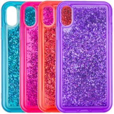 TPU+PC чохол Sparkle (glitter) для Apple iPhone XS Max (6.5