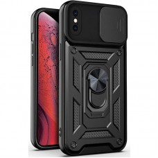Ударостійкий чохол Camshield Serge Ring для Apple iPhone XS Max (6.5