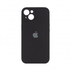 Чехол накладка Silicone Case Full Camera Protection для iPhone 14- black