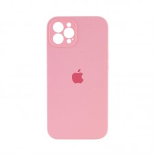 Чехол накладка Silicone Case Full Camera Protection для iPhone 14 Pro Max- light pink