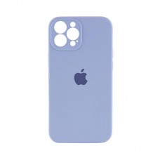 Чехол накладка Silicone Case Full Camera Protection для iPhone 14 Pro Max- sky blue