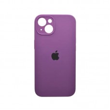 Чехол накладка Silicone Case Full Camera Protection для iPhone 14- ultra violet