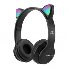 Bluetooth наушники CAT Ear P47M LED- черный
