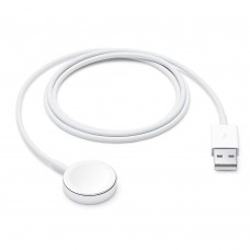 Беспроводное зарядное устройство для Apple Watch Magnetic Fast Charger USB (MKLG2CH/A1570)- белый